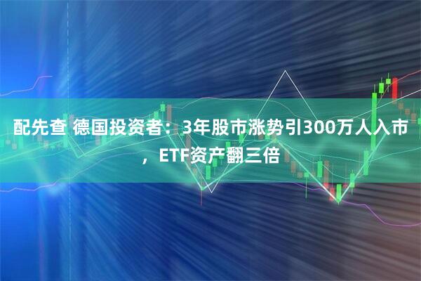 配先查 德国投资者：3年股市涨势引300万人入市，ETF资产翻三倍